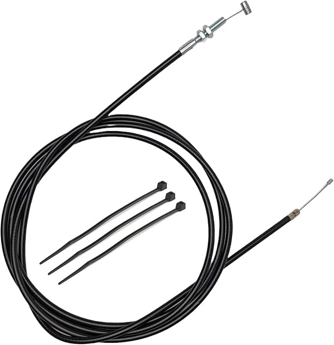 RedCap 75" inch Universal Heavy Duty Straight Throttle Cable for 90cc 110cc 125cc Gas Scooter Go Kart Kandi GKA Black Widow Mini Bike Dirt Bike Dune Buggy Yerf Dog L5C00049FM5020500 - Image 2